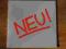 NEU! - Neu! _KRAUTROCK/Experimental _(MINT)__ŁÓDŹ