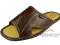 Pantofle papcie klapki męskie skóra r 40