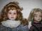 lalka porcelanowa stara 2 sztuki