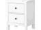 IKEA HEMNES CUDNY BIAŁY STOLIK NOCNY SZAFKA KOMODA