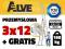 Przemysłowa drabina aluminiowa drabina 3x12 ALVE