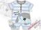 BABALUNO romper rampers+skarpetki PUPPY *68