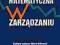 Statystyka matematyczna w zarządzaniu Witkowski