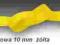 ~FUKSIK~ tasiemka wstążka 10mm rypsowa żółta 27m