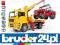 MAN TGA Pomoc Drogowa + Jeep Bruder 02750