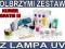 ZESTAW DO PAZNOKCI,TIPSY 6xŻELE LAMPA UV TIMER XXL