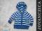 MOTHERCARE SWETEREK W PASECZKI Z KAPTUREM 62 0-3m