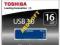 TOSHIBA PenDrive Daichi 16GB USB 3.0 Niebieski