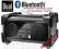 Radio Stereo Dual BTR 100 FM UKF Bluetooth LCD