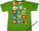 CUT THE ROPE bluzka t-shirt zielona 128