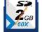 Pretec karta pamięci SD 2GB 60x nie SDHC