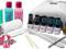 ZESTAW DO MANICURE HYBRYDOWEGO - 6X LAKIER UV - HI