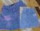 2x spódniczki jeansowe 134 cm
