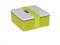 Lunch box Color kwadratowy głęboki zielony 1,1l