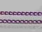 Łańcuszek dekoracyjny fioletowy -6/3mm- od Alibaba