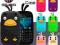 BLACKBERRY 9320 BIRD 3D GEL etui pokrowiec futerał