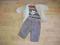 Cudny komplet dla chłopca 56-62 cm śliczny
