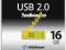 TOSHIBA PenDrive Enshu MINI 16GB YELLOW-GREEN