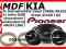 Pioneer głośniki Kia Ceed (06-10) dystanse MDF