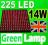 225 LED 14W Grow Lamp lampy wzrost roślin panel