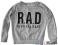 Bluza z zamkami R.A.D rich all days 134 szara