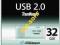 TOSHIBA PenDrive HAYABUSA 32GB USB 2.0 WHITE