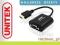 Unitek Y-5304 adapter HDMI do VGA + dżwięk