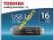 TOSHIBA PenDrive Suzaku 16GB USB 3.0 CZARNY - NOWY