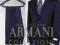 Garnitur ARMANI 56 nowy, granat BLU CLASSICO ITALY