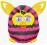 INTERAKTYWNY FURBY BOOM SWEET BLACK AND PINK