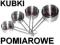 KUBKI POMIAROWE MIARKI 60 / 80 /125 / 250ml [D981