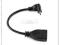 Kabel Adapter Kątowy HDMI do micro HDMI GÓRNY 16cm
