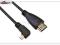 Kabel Adapter Kątowy HDMI do micro HDMI LEWY 1,5M