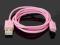 ELEGANCKI KABEL MICRO USB KOLOR RÓŻOWY 1M