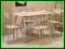 Zestaw stołowy MODUS dąb sonoma stół+krzesła (1+4)