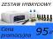 ZESTAW Hybrydowy Manicure 5xLakier+lampa+gratis