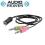 MEElectronics Adapter 3,5mm TRRS Skype for PC 55cm