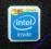 105 Naklejka Intel inside Haswell Blue 17 x 19 mm