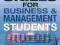 STUDY SKILLS FOR BUSINESS AND MANAGEMENT STUDENTS