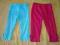 2 x pack legginsy dla dziewczynki r.104