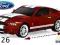 FORD GT500 NA NACIĄG KIDZTECH 1:26 89561#CZERWONY