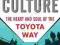 TOYOTA CULTURE: HEART AND SOUL OF THE TOYOTA WAY