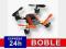 DRON Quadrocopter NANO U839 x2 AKUMULATORY