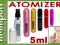 Gustowny Atomizer perfum podróżny TRAVALO Kolory
