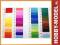 BIBUŁA GŁADKA 50x70cm KOLOROWA 50 arkuszy !!!