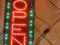 TABLICA REKLAMA SZYLD NEON OPEN