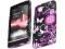 w5 motyle elastyczne etui Sony Xperia M C1904 +fol