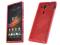 Red elastyczne etui Gel Sony Xperia SP + folia wym