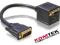 Delock Adapter splitter DVI-D M na DVI + HDMI F