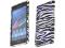 wz3 zebra GEL Sony Xperia Z1 + folia na wymiar